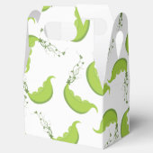 Groene erwt Baby shower geschenkdoos Bedankdoosjes (Geopend)