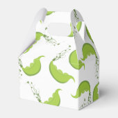 Groene erwt Baby shower geschenkdoos Bedankdoosjes (Voorkant Zijde)