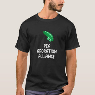 Groene Erwt Verering Alliantie Groente Fan Club Ea T-shirt