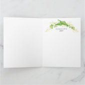 Groene erwten aanpasbare kaart (Binnen)