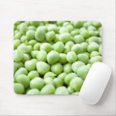 Groene erwten muismat (Met muis)