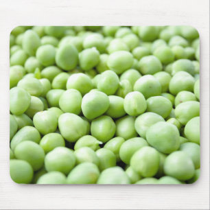 Groene erwten muismat