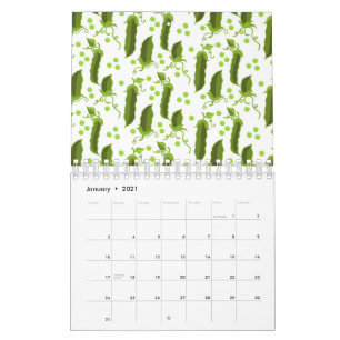 Groene erwten planten bladeren ronde groente voedi kalender