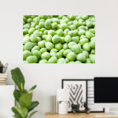 Groene erwten poster (Thuiskantoor)