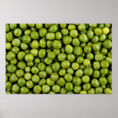 Groene erwten poster (Voorkant)