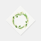 Groene Erwten Servetten (Hoek)