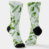 Groene Erwten Sokken (Gebogen)