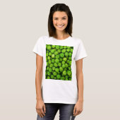 Groene erwten t-shirt (Voorkant volledig)