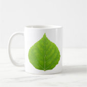 Groene Espenblad #11 Koffiemok (Links)
