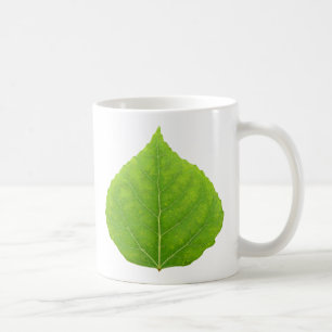 Groene Espenblad #11 Koffiemok