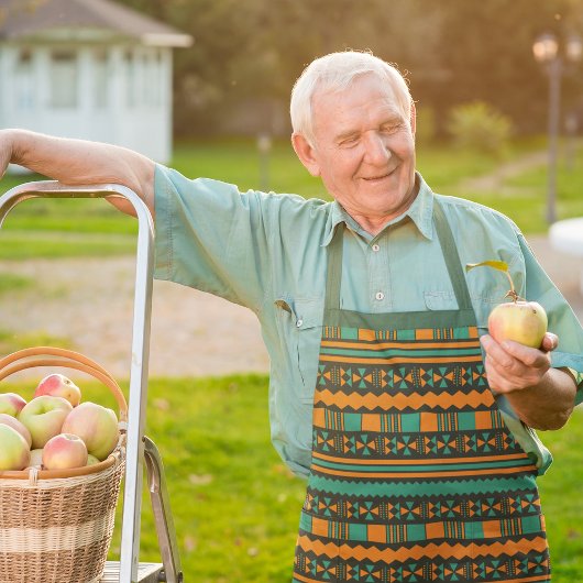 Groene etnische Aztec Schort