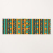 groene etnische aztec yogamat (Voorkant (horizontaal))