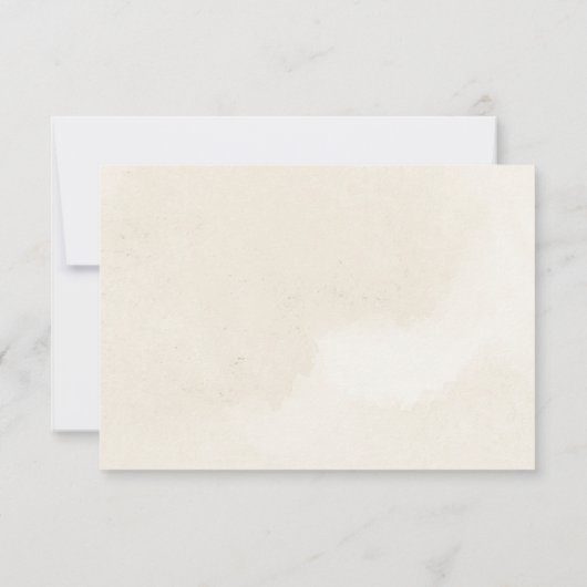 Groene Eucalyptus Baby shower Dank u Kaarten (Achterkant)