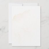 Groene Eucalyptus Baby shower uitnodiging (Achterkant)