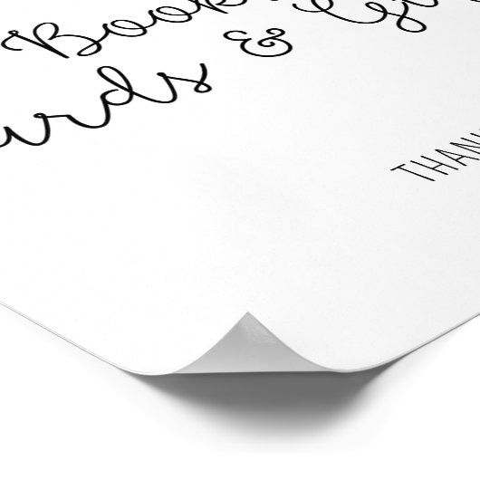 Groene Eucalyptus - Boeken kaarten en cadeaus Poster (Hoek)