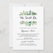 Groene Eucalyptus Botanical We doen nog steeds gel Kaart (Voorkant)