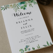 Groene Eucalyptus Botanisch gebladerte Gevouwen Br Programma