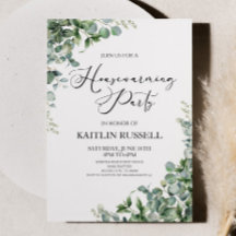 Groene Eucalyptus Botanische Housewarming Party