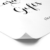 Groene Eucalyptus Botanische Kaarten en Geschenken Poster (Hoek)