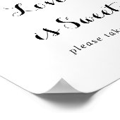 Groene Eucalyptus Botanische Liefde is een zoet te Poster (Hoek)