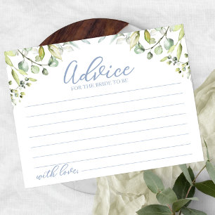 Groene Eucalyptus Bruiloft Advieskaarten Briefkaart