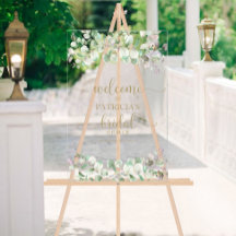 Groene Eucalyptus Bruiloft Feest Welkomstbord