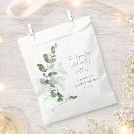 Groene Eucalyptus Custom Vrijgezellenfeest Dank u Bedankzakje