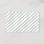 Groene eucalyptus diaper baby shower kaarten (Achterkant)