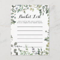 Groene Eucalyptus Foliage Delight Bucket List Kaar
