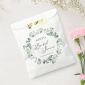 Groene eucalyptus laat botanisch Vrijgezellenfeest Bedankzakje (Gezegeld)