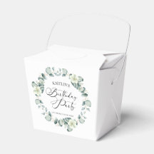 Groene eucalyptus verlaat botanisch verjaardagsfee