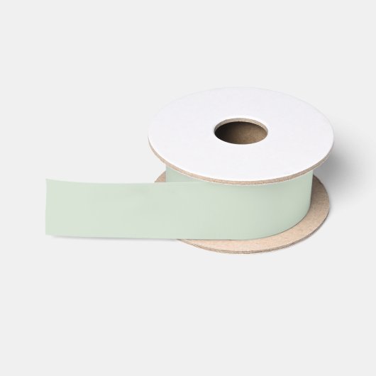Groene Eucalyptus Wedding Satijnen Lint (Spoel)