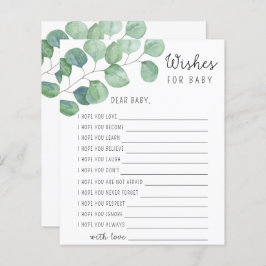 Groene Eucalyptus - Wensen voor baby