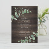 groene eucalyptusbladerbes, donkerhout, bijtend el kaart (Staand voorkant)