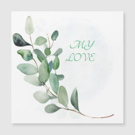 Groene eucalyptusbladeren