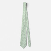 Groene Eucalyptusbladeren Botanische Heren- Stropdas (Voorkant)