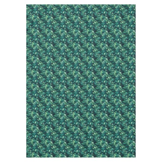 Groene Eucalyptusbladeren Tafelkleed (Voorkant)
