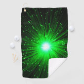 Groene explosie golfhanddoek (Insitu)