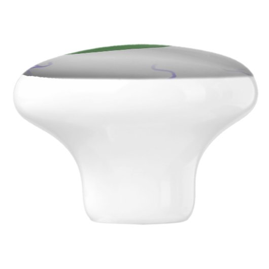 Groene Eyeball Zombie Drawer Knop (Zijkant)