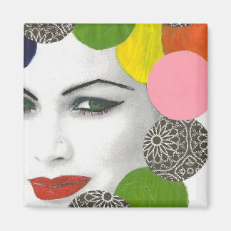 Groene Eyed Lady Magnet