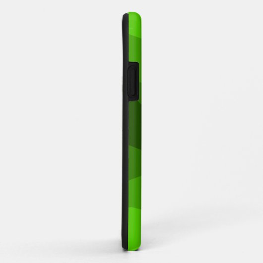 Groene Fade Case-Mate iPhone Case (Achterkant/rechts)