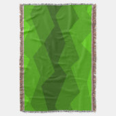 Groene Fade Deken (Voorkant Verticaal)