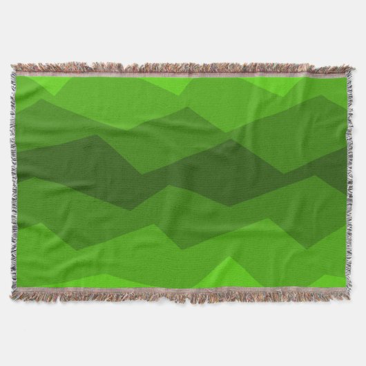 Groene Fade Deken (Voorkant)