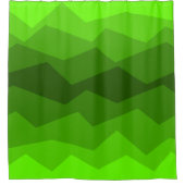 Groene Fade Douchegordijn (Voorkant)
