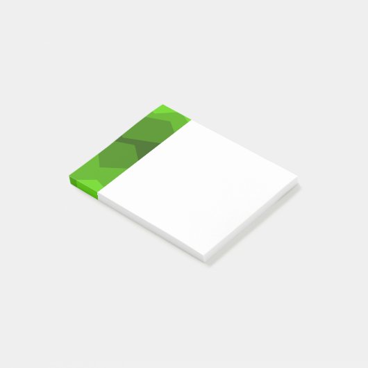 Groene Fade Post-it® Notes (Schuin)