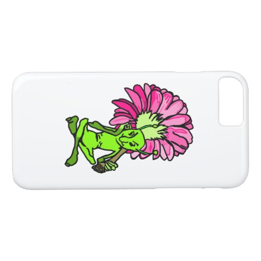Groene Faerie en Bloem Telefoonhoes Case-Mate iPhone Case (Achterkant (Horizontaal))