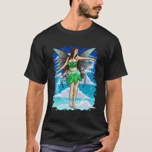 Groene Fairy Gift Fairies Fay Wings Pixie Magisch  T-shirt