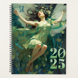 Groene Fairy Hardcover Spiral Planner