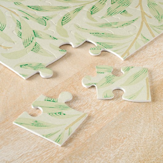  groene Faith Cross Puzzle Legpuzzel (Zijkant)