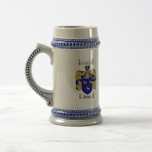 GROENE FAMILIE CREST - GROENE WAPENKAT BIERPUL (Links)